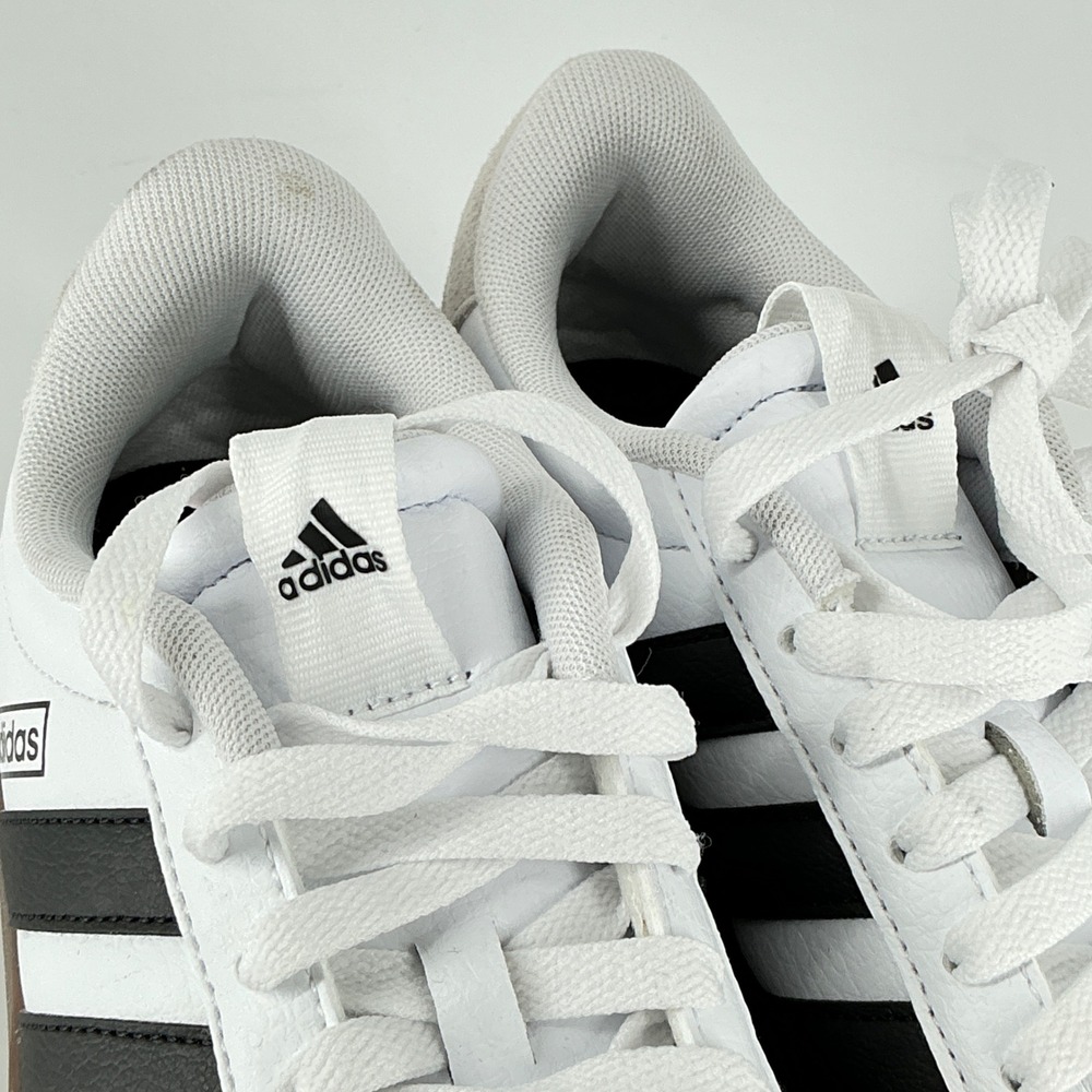 Adidas VL Court 3.0 Mens Size 7.5 Sneakers White Black Gum Low Top NEW Shoes - Picture 10 of 11
